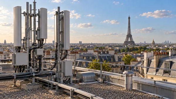 Comparatif des antennes mobiles 3G, 4G et 5G en France